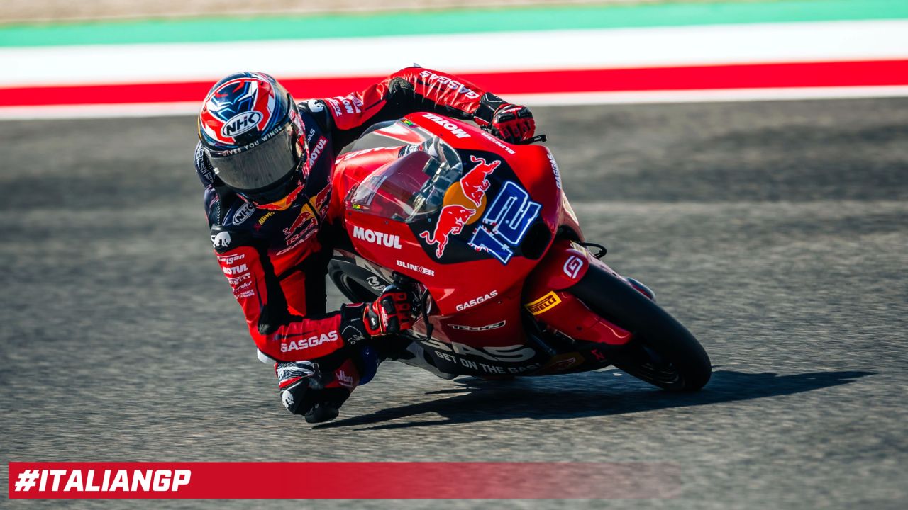 JACOB ROULSTONE AND DANIEL HOLGADO COMPLETE DAY ONE OF ITALIAN GRAND PRIX IN 10TH AND 17TH