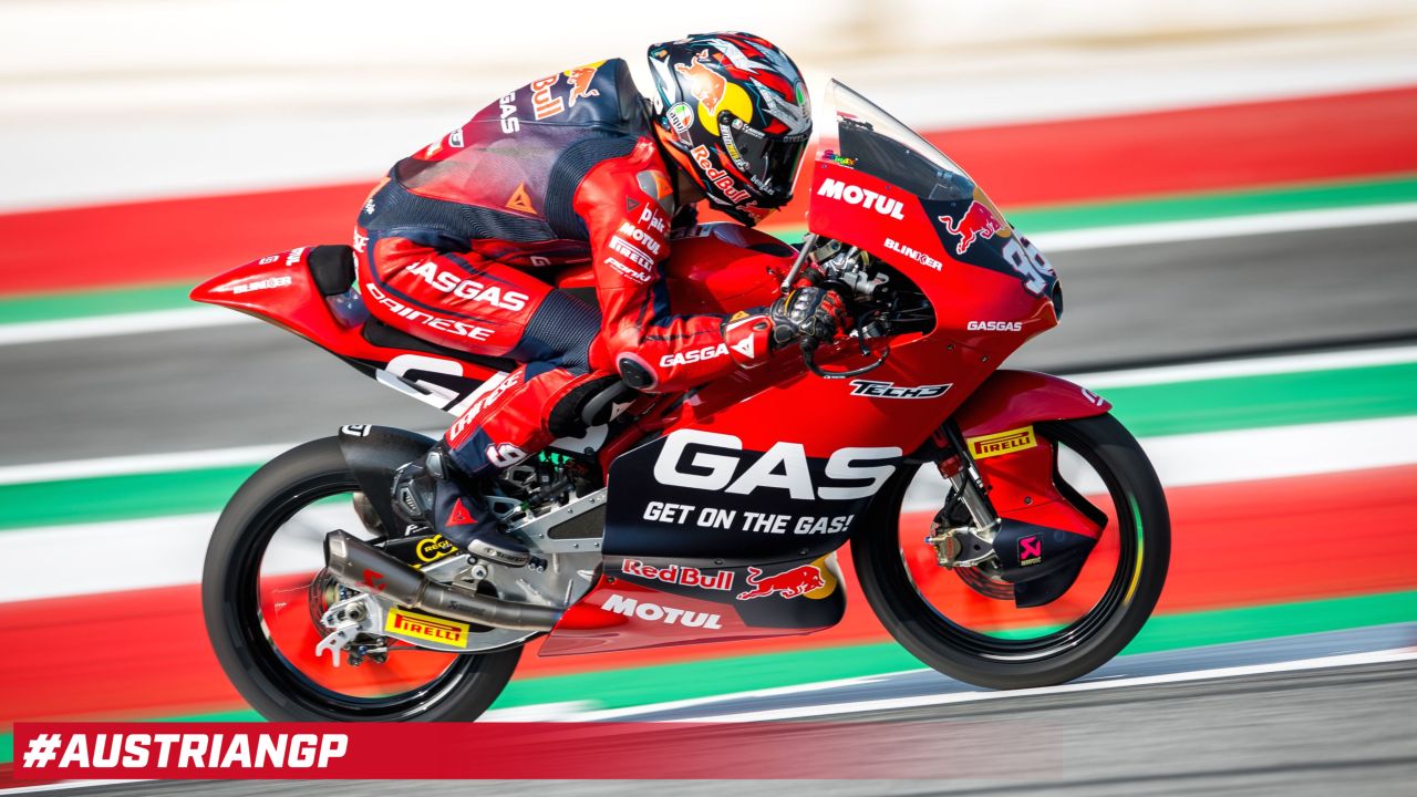 HOLGADO AND ROULSTONE FIND THEIR PACE ON OPENING DAY OF MOTORRAD GRAND PRIX VON ÖSTERREICH