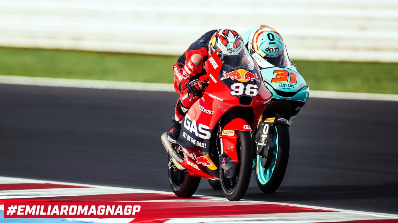 HOLGADO SHOWCASES GREAT TALENT IN MISANO TO FINISH 4TH OF EMILIA-ROMAGNA GP, ROULSTONE ENDS 21ST