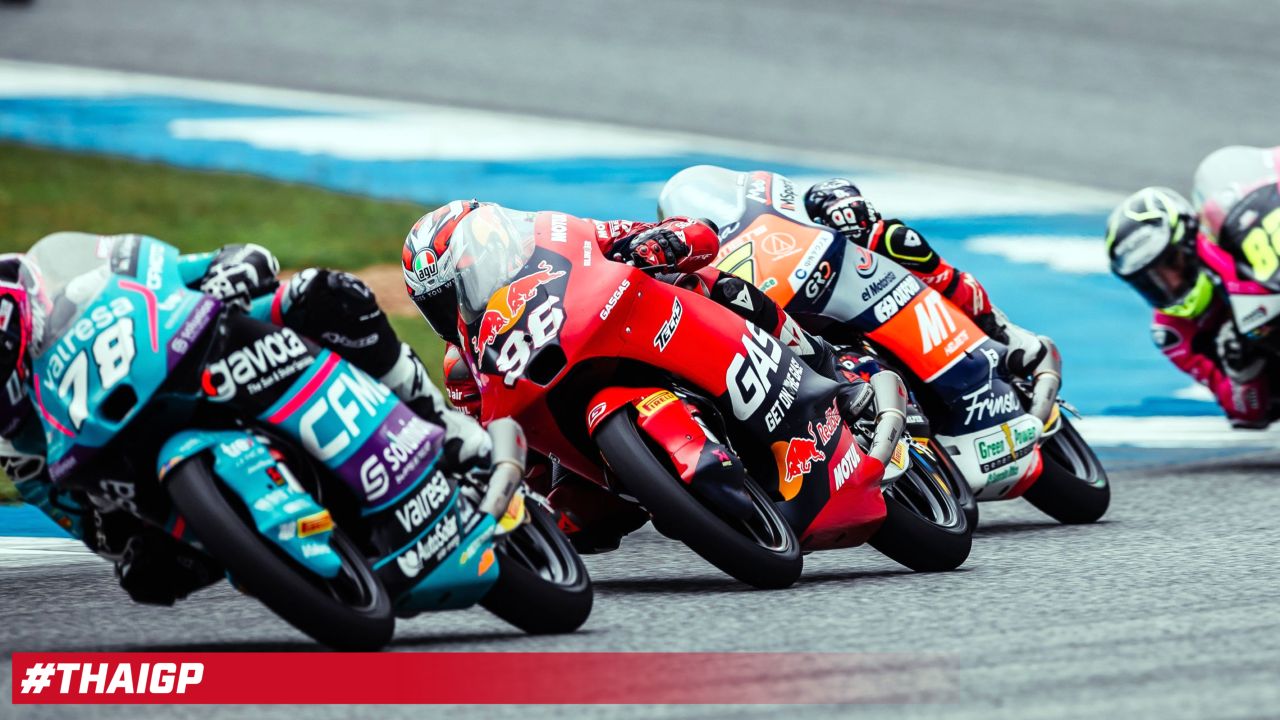 POINTS SCORED IN TRICKY CONDITIONS  FOR BOTH HOLGADO AND ROULSTONE AT GRAND PRIX OF THAILAND