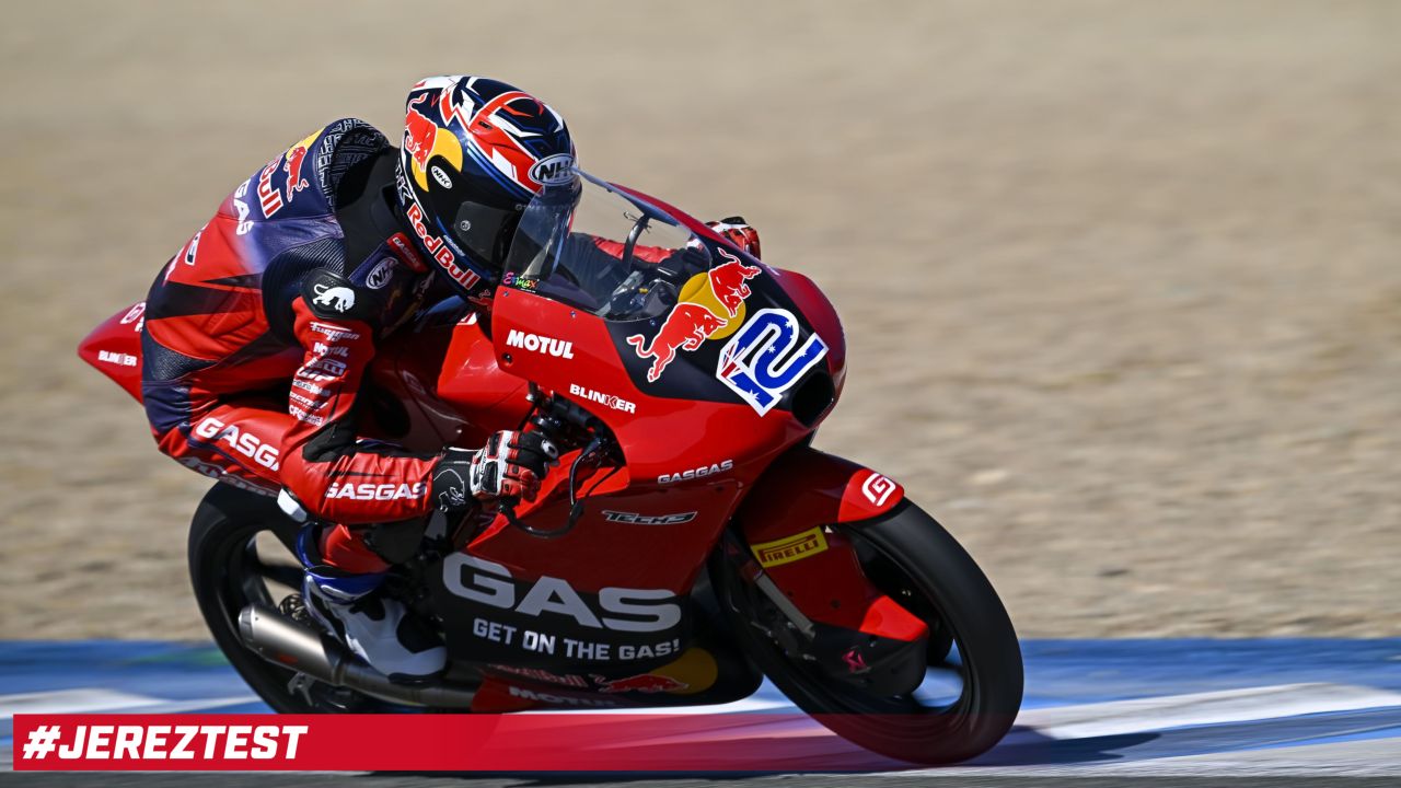 RED BULL GASGAS TECH3 GETS ON WITH TESTING PROGRAM ON DAY 2 OF MOTO3™  JEREZ TEST